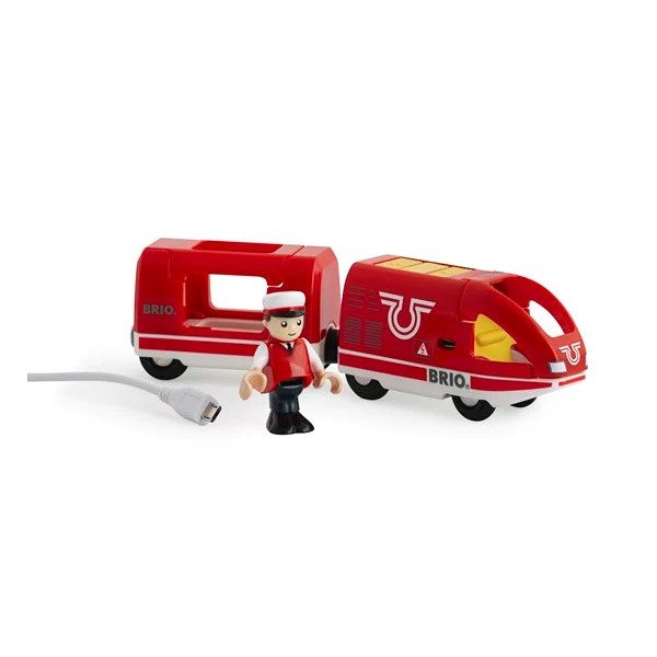 BRIO Travel Rechargeable Train 4pc