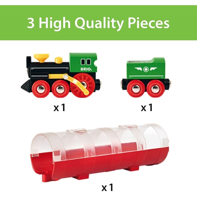 BRIO Tunnel and Steam Train