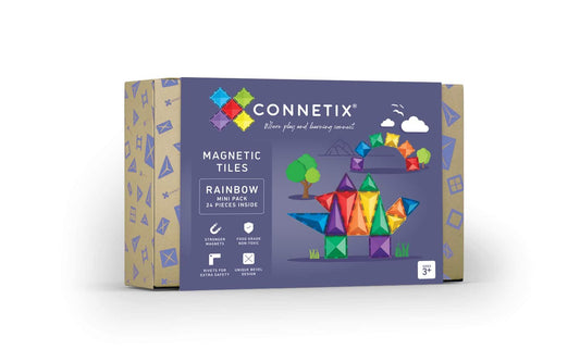 Connetix 24pc Rainbow Mini Pack