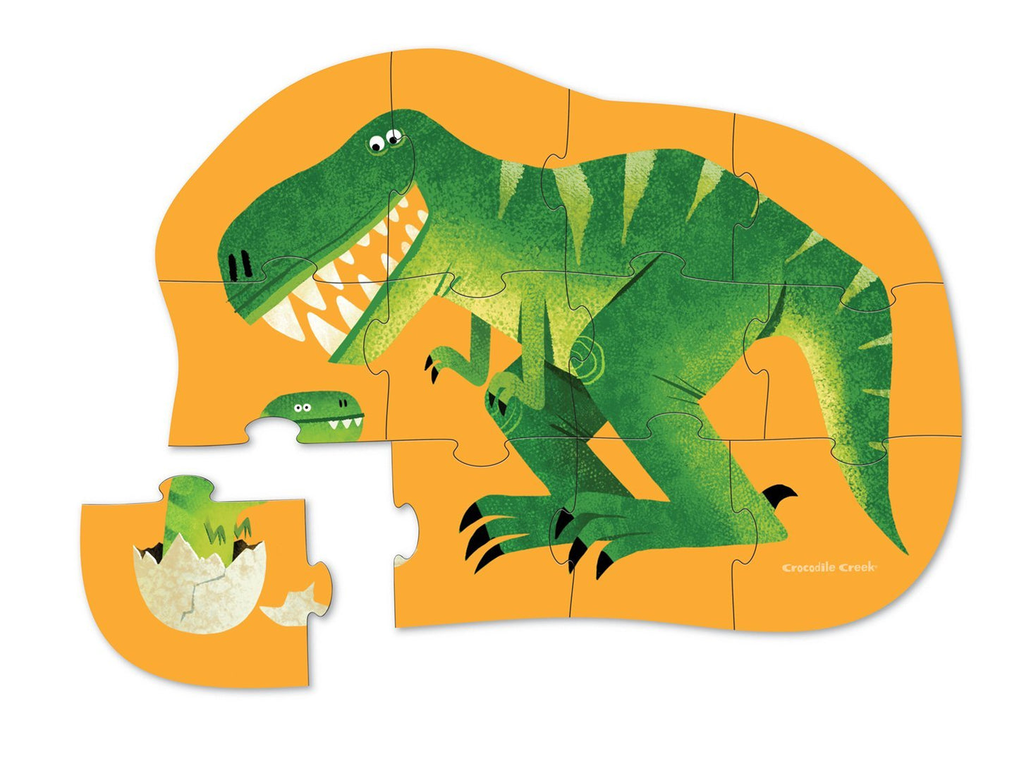 Crocodile Creek 12pc Jigsaw Puzzle Just Hatched