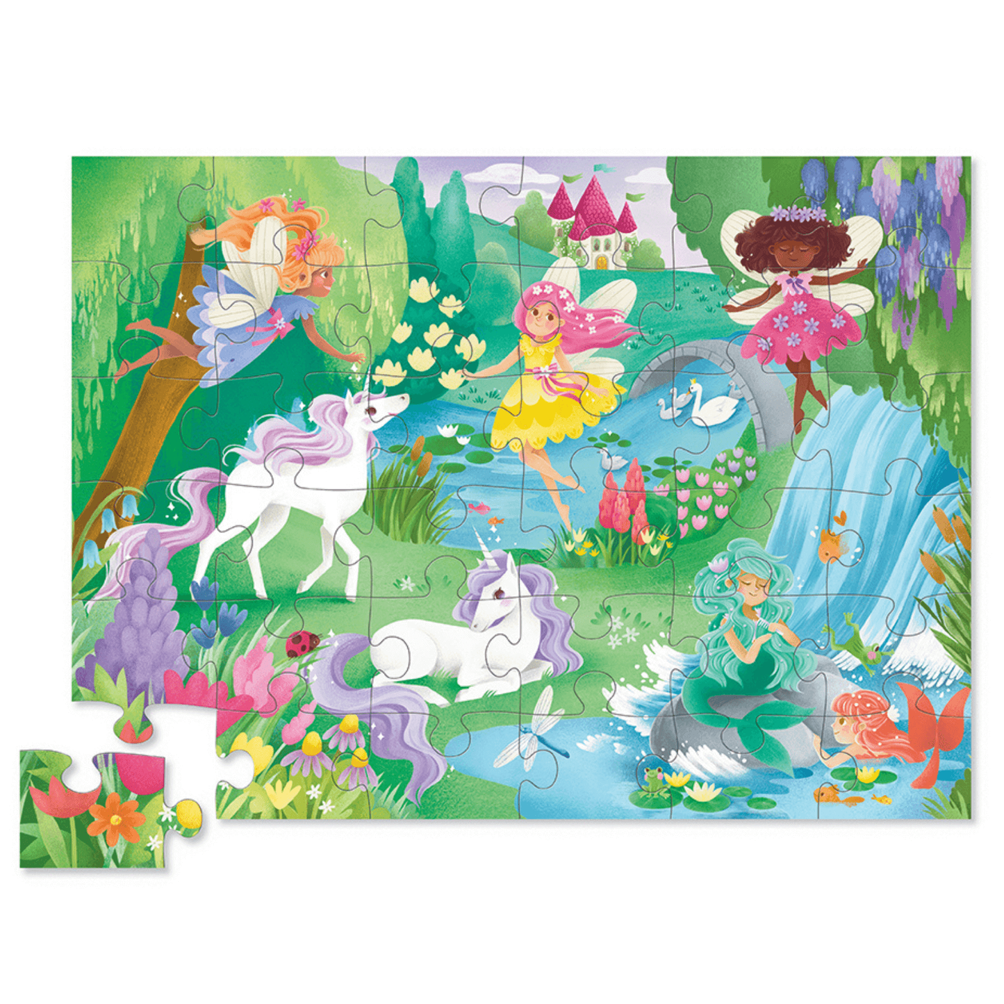 Crocodile Creek 36pc Jigsaw Puzzle Magical Friends
