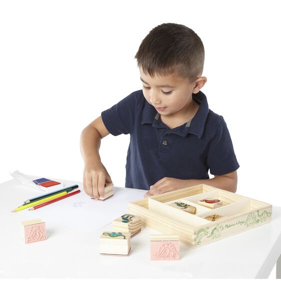 Melissa & Doug Dinosaur Stamp Set