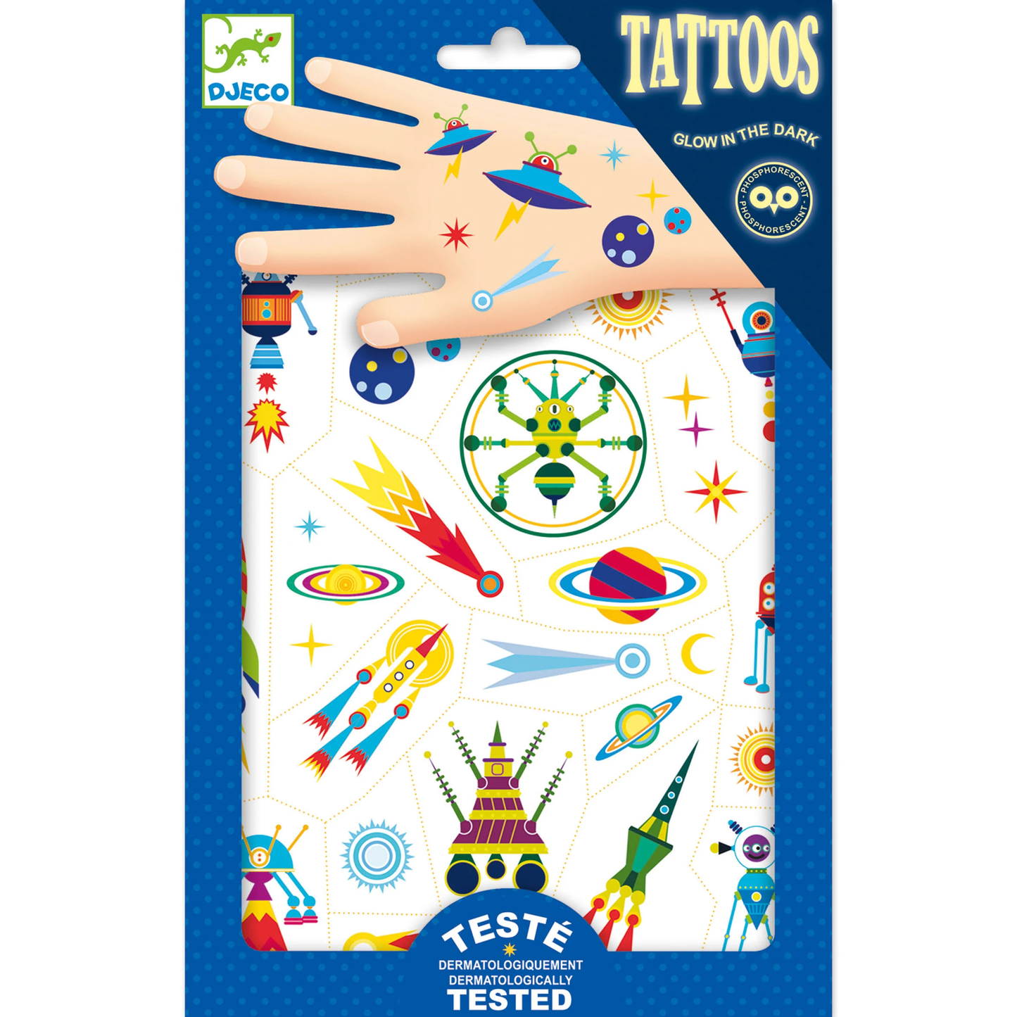 Djeco Tattoos Space Oddity