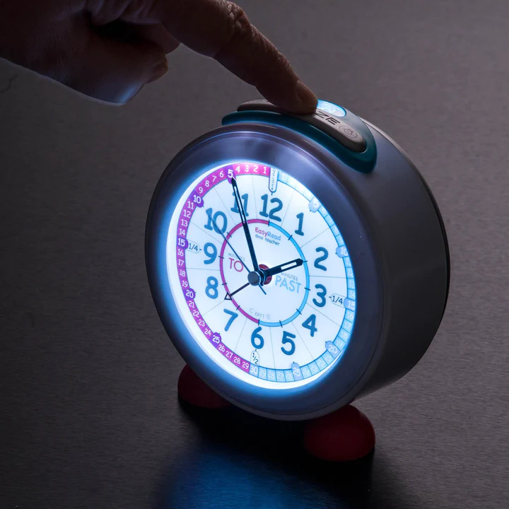 ERTT Children's Time Teacher Rainbow Alarm Clock