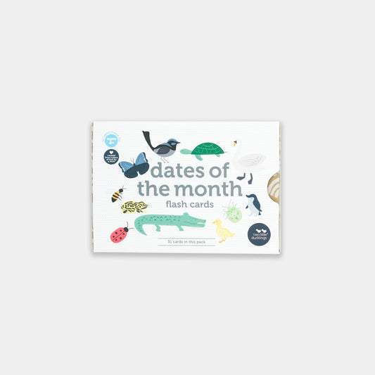 Flash Cards Dates of the Month