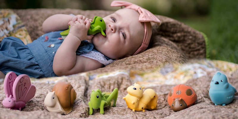 Tikiri Garden Buddies Teethers