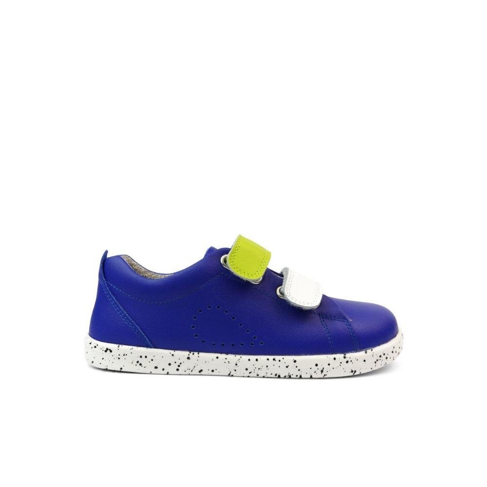 Bobux Switch Blueberry (Lime and White) Grass Court Shoe