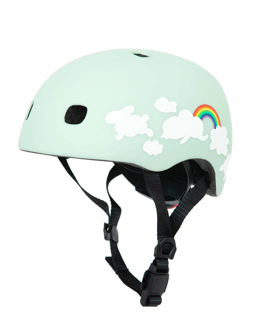 Micro Scooter Helmet Clouds