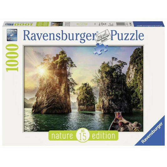 Ravensburger 1000pc Jigsaw Puzzle The Rocks in Cheow Thailand