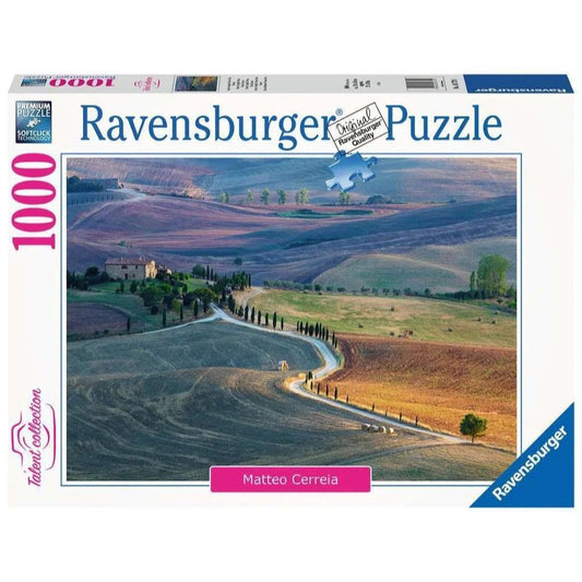 Ravensburger 1000pc Jigsaw Puzzle Tuscan Farmhouse