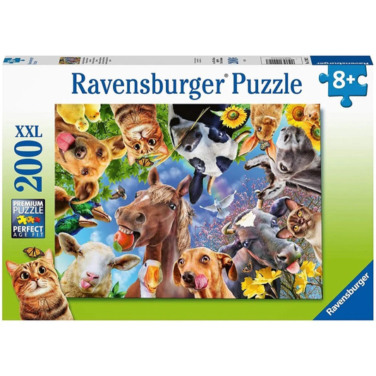 Ravensburger 200pc Jigsaw Puzzle Funny Farmyard Friends