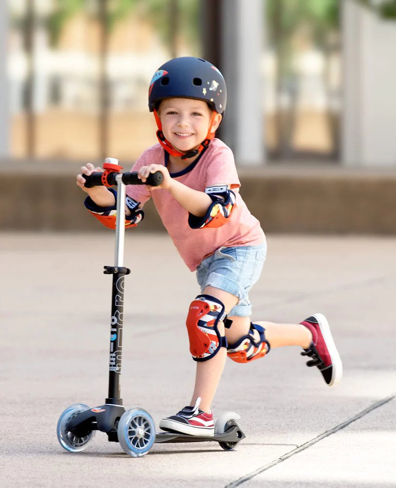 Micro Scooter Knee and Elbow Pads Rocket