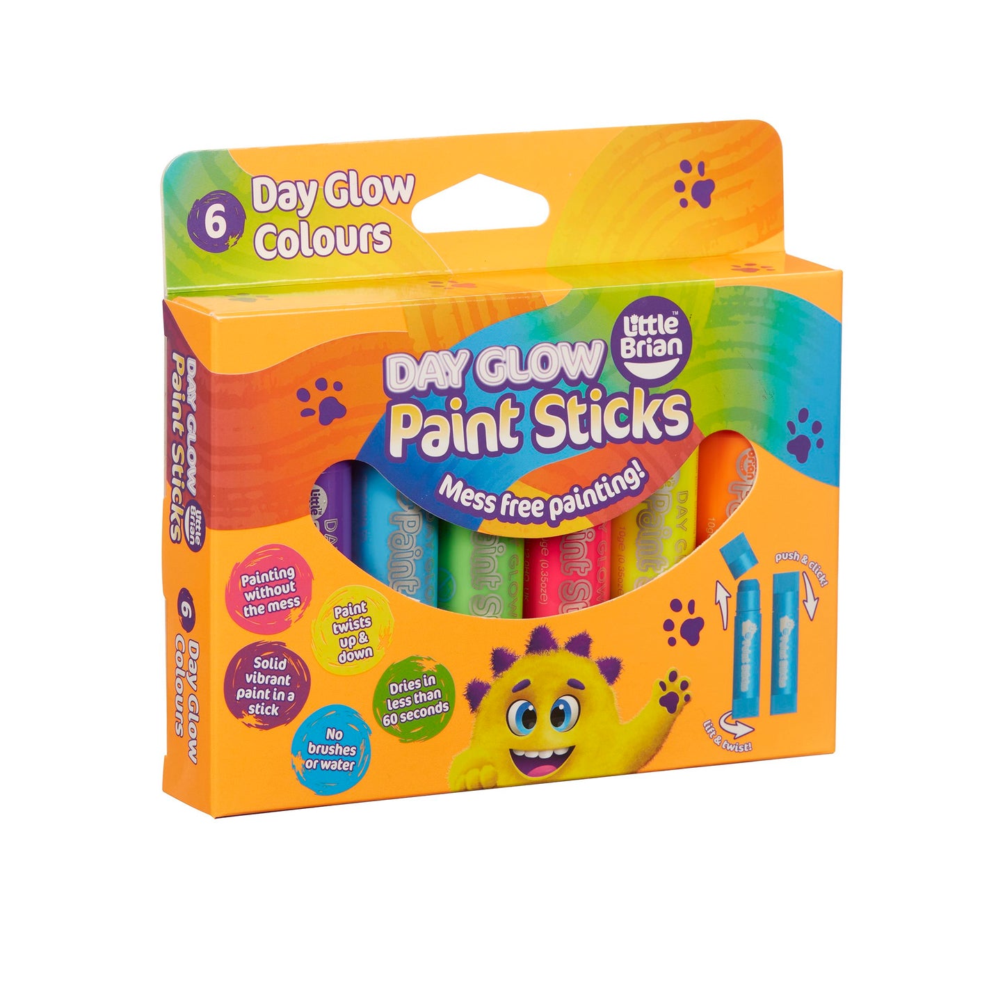 Little Brain Paint Sticks - 6 pk