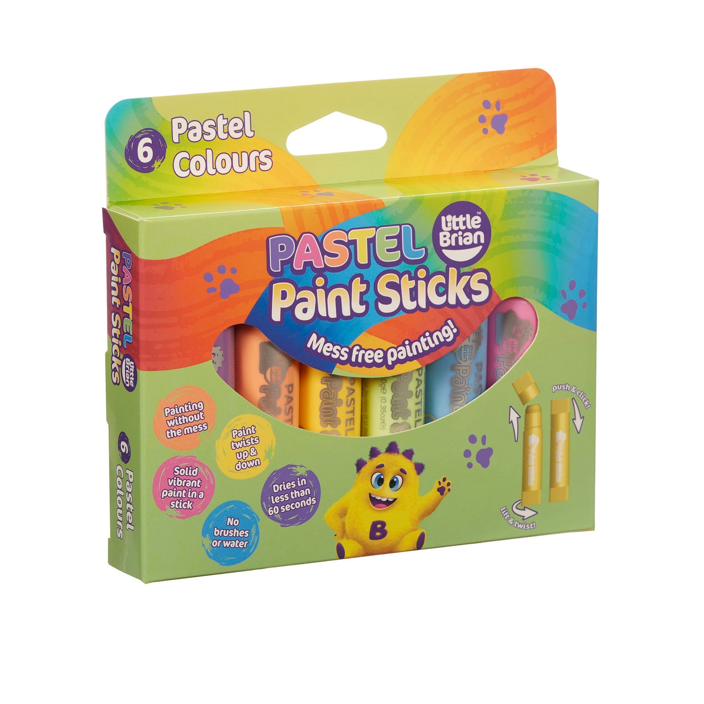Little Brain Paint Sticks - 6 pk
