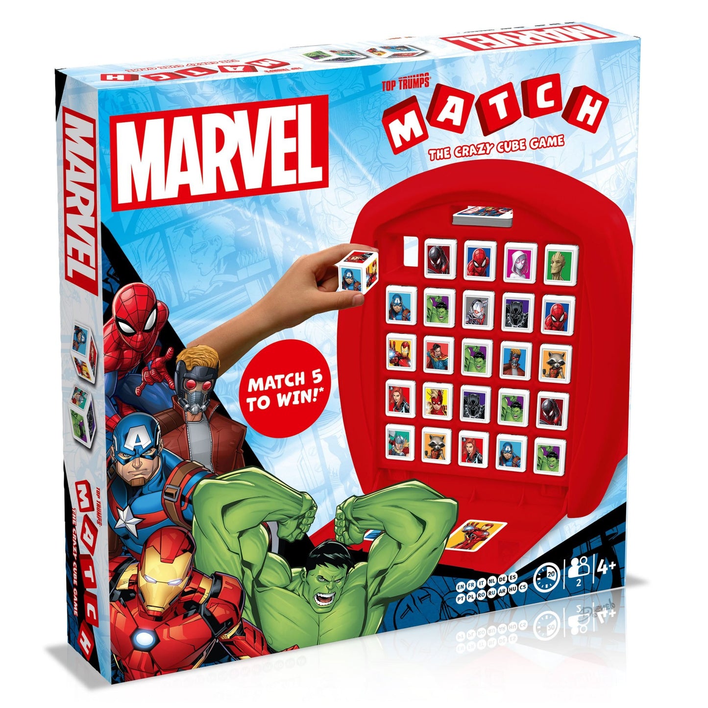 Marvel Top Trumps Match