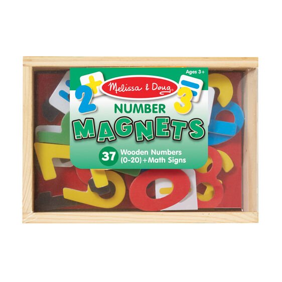 Melissa & Doug Wooden Number Magnets