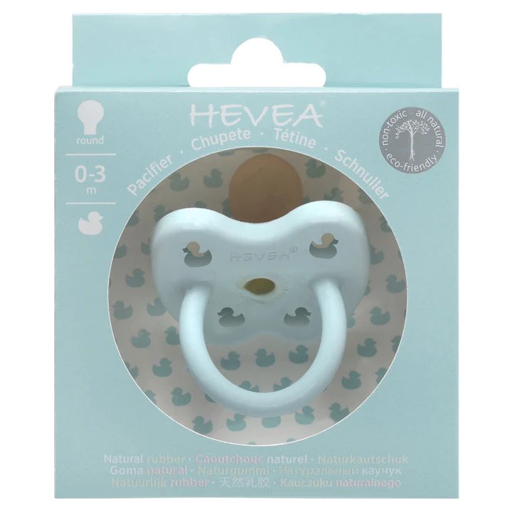 HEVEA Pacifier - Baby Blue