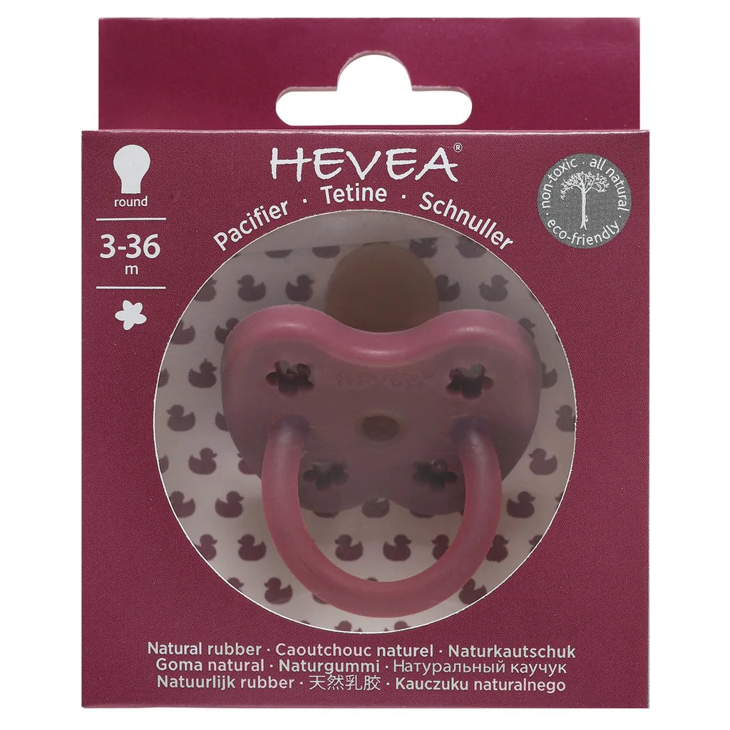 HEVEA Pacifier Ruby