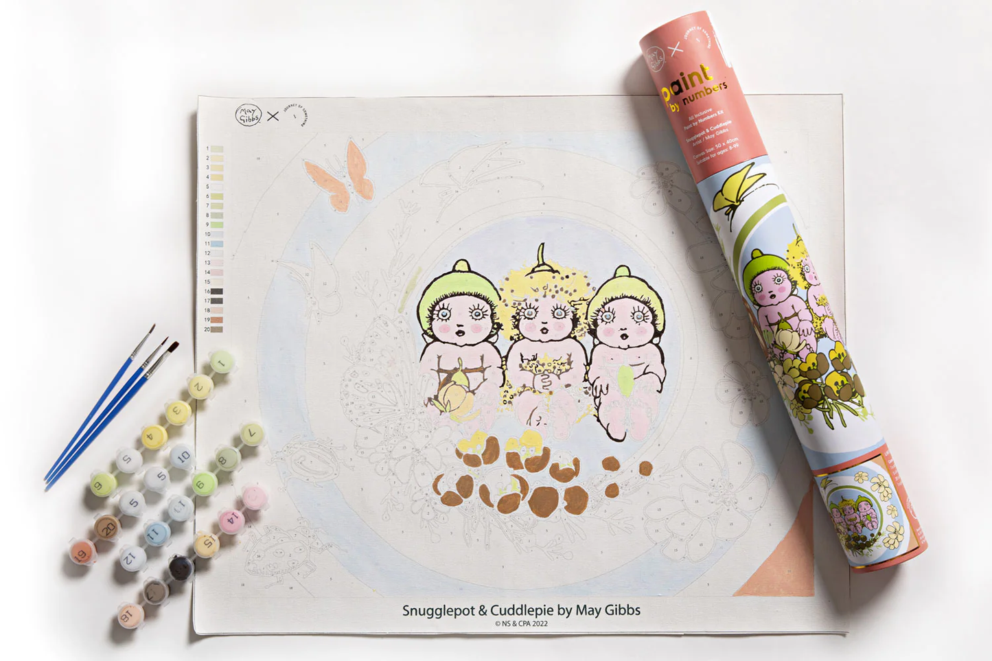 Journey of Something Paint By Numbers - May Gibbs (Large)