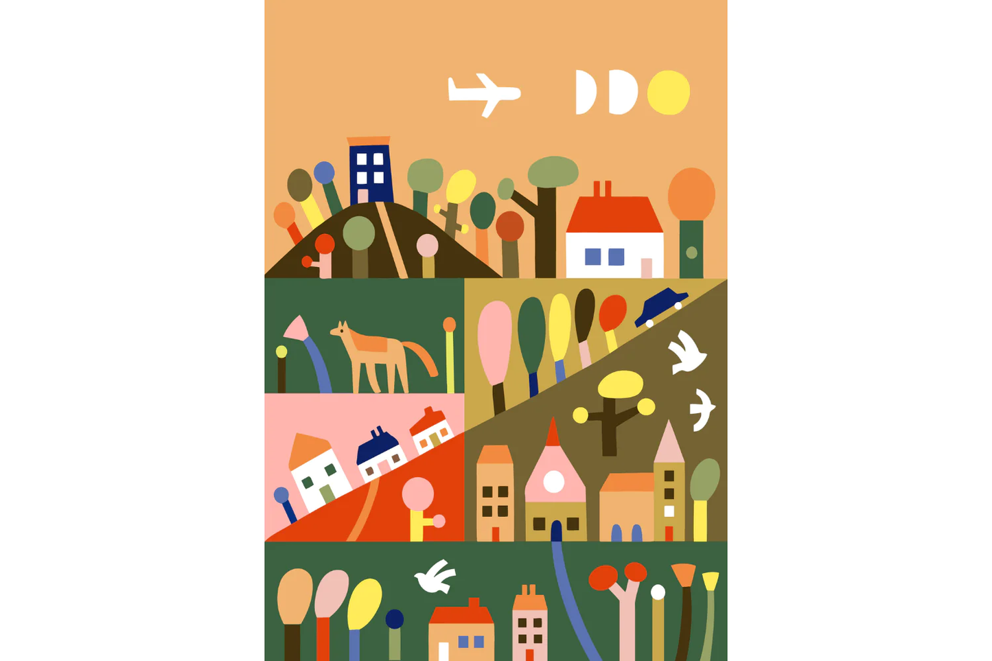 Journey of Something Paint By Numbers - Outside the City