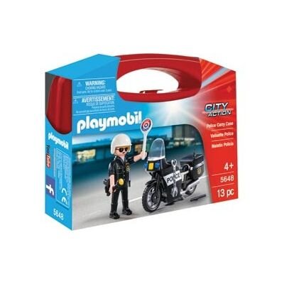 PlayMobil Police Carry Case
