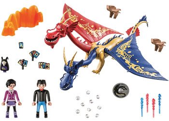 PlayMobil Dragons The Nine Realms Wu and Wei with Jun