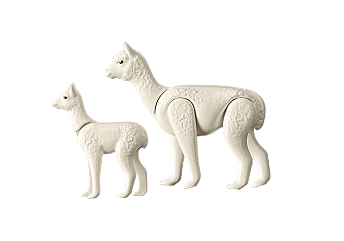PlayMobil Alpaca with Baby