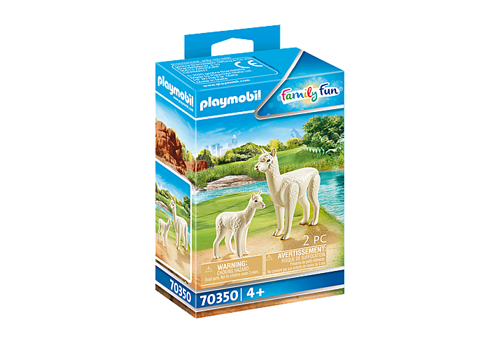 PlayMobil Alpaca with Baby