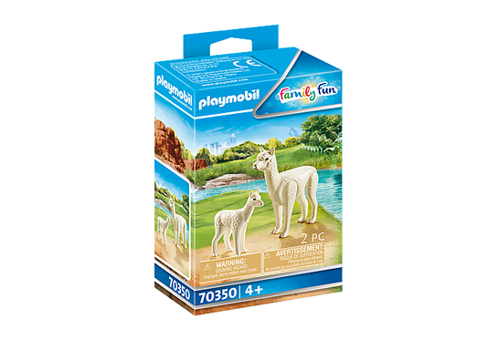PlayMobil Alpaca with Baby