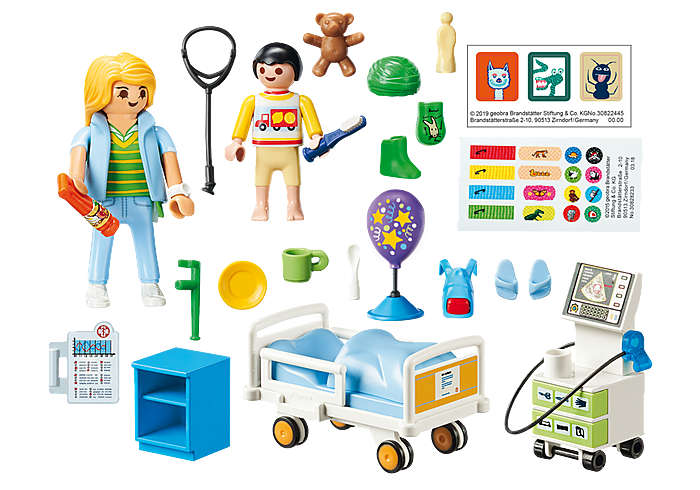 PlayMobil Children's Hospital Room