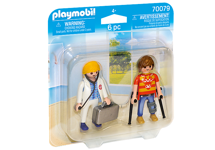 PlayMobil Doctor and Patient