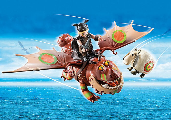 PlayMobil Dragon Racing Fishlegs and Meatlug