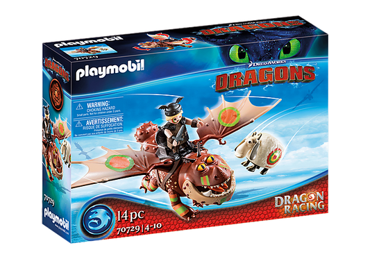 PlayMobil Dragon Racing Fishlegs and Meatlug