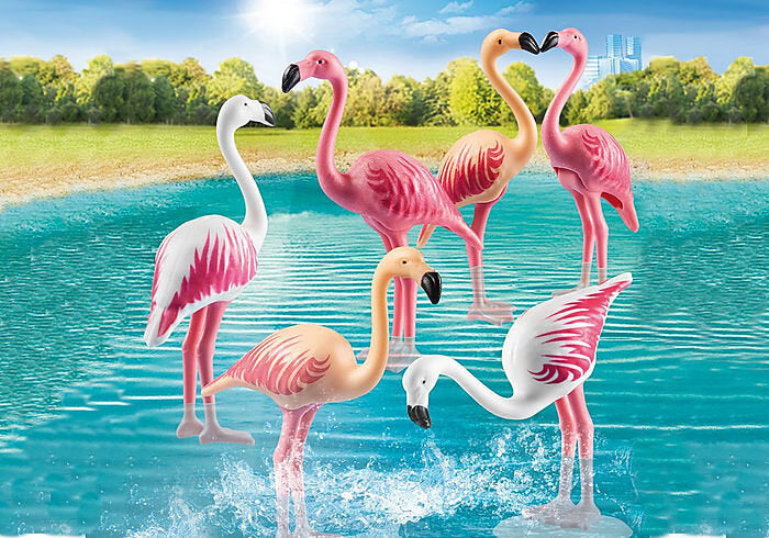 PlayMobil Flock of Flamingos