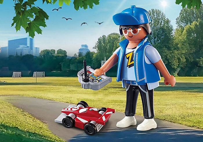 PlayMobil Teen with RC Car