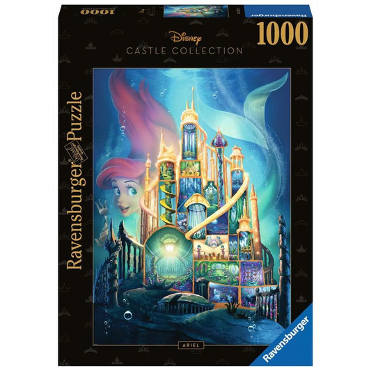 Ravensburger Jigsaw Puzzle 1000pc  Disney Castles Ariel