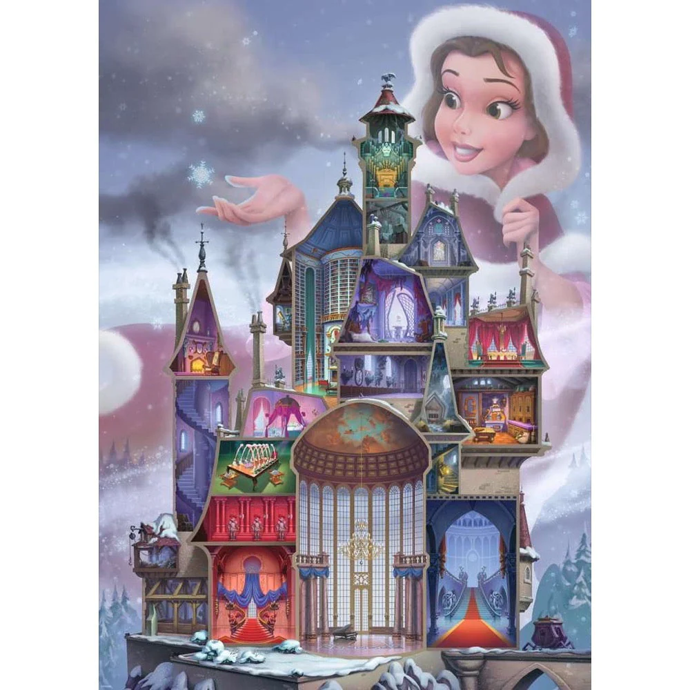 Ravensburger 1000pc Jigsaw Puzzle Disney Castles Belle