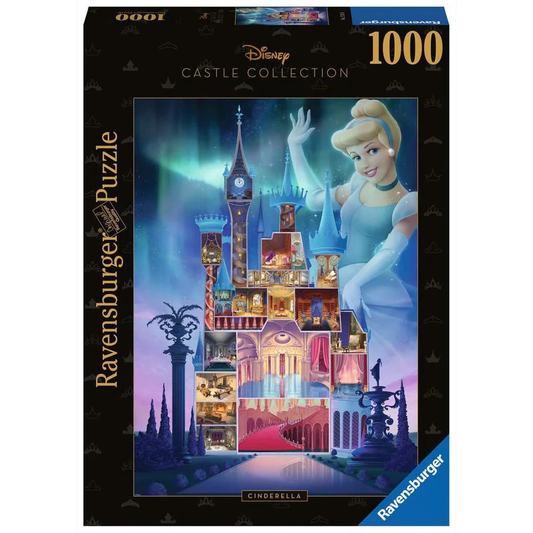 Ravensburger 1000pc Jigsaw Puzzle Disney Castles Cinderella