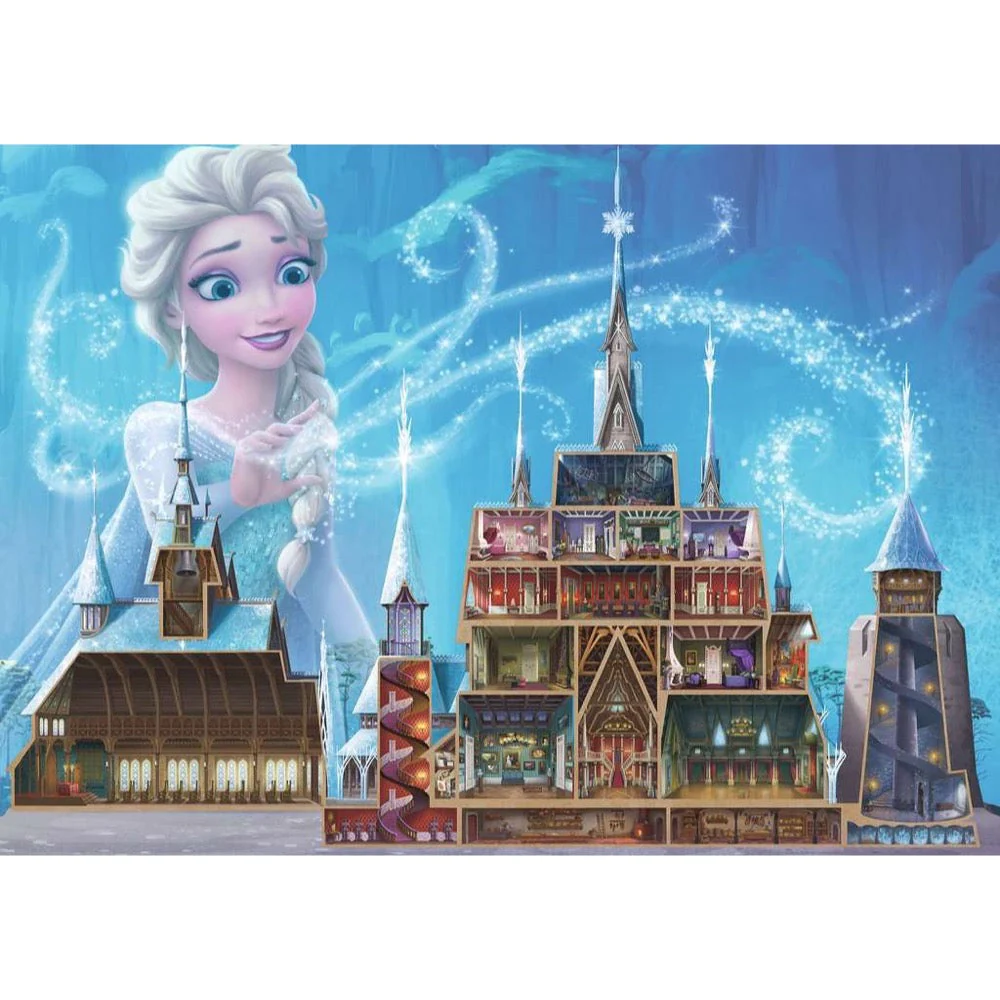 Ravensburger 1000pc Jigsaw Puzzle Disney Castles Elsa