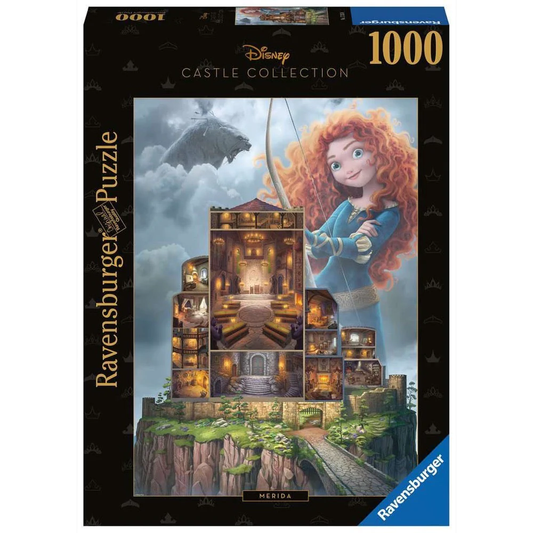 Ravensburger 1000pc Jigsaw Puzzle Disney Castles Merida