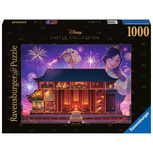 Ravensburger 1000pc Jigsaw Puzzle Disney Castles Mulan