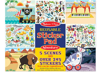Melissa & Doug Reusable Sticker Pads