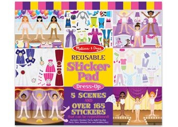 Melissa & Doug Reusable Sticker Pads