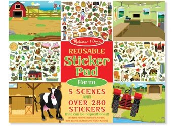 Melissa & Doug Reusable Sticker Pads