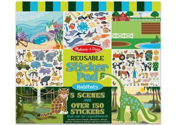 Melissa & Doug Reusable Sticker Pads