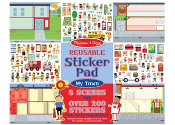 Melissa & Doug Reusable Sticker Pads