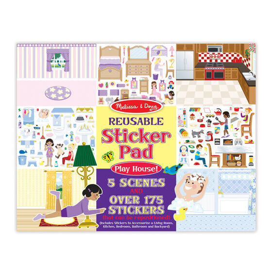 Melissa & Doug Reusable Sticker Pads