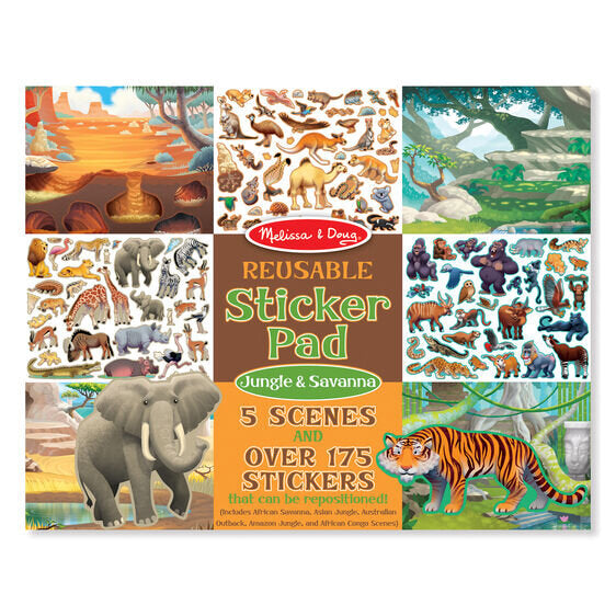 Melissa & Doug Reusable Sticker Pads