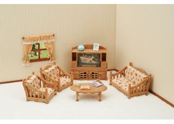 Sylvanian Families Comfy Living Room Set