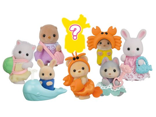 Sylvanian Families Seashore Friends